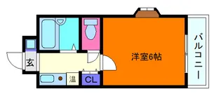 香川ハイツ御影イースト【202号室】の間取り