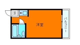クレアドル芦屋西【7B号室】の間取り