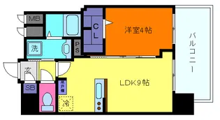 NEコート甲南町【5階】の間取り