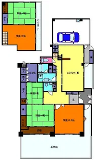 ベルヴィ本山中町の間取り
