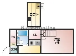 ラパンプラス【4階】の間取り
