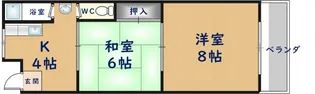 サカエコーポ【3階】の間取り
