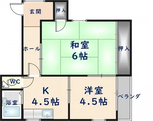 ビオレハイツ【3階】の間取り