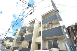 ラージヒル長瀬WEST【1階】の外観