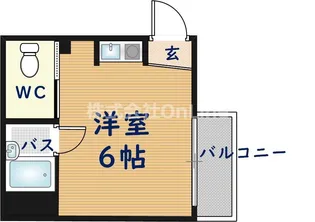ハイツ菱屋【2階】の間取り