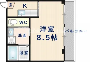 パールハイツ【3階】の間取り