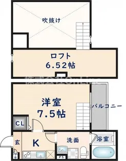 Purosupere弥栄【2階】の間取り