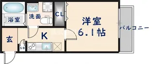 リサージュ【1階】の間取り