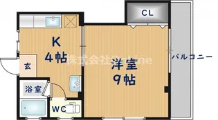 菊水マンション【2階】の間取り