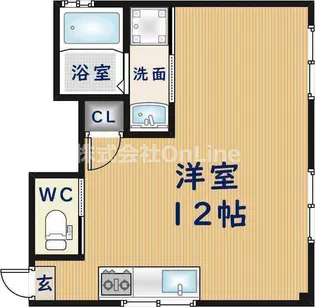 浦田マンション【2階】の間取り