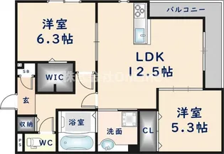 ラフィーネ クローバー【3階】の間取り