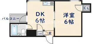 センチュリーロイヤル小阪【3階】の間取り