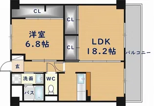エクセレントバーツ【3階】の間取り