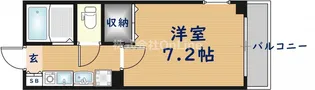 カーサ デル ソーレ【5階】の間取り