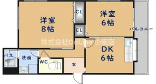 センチュリーハイツ【2階】の間取り
