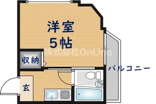 ユニティー小阪【3階】の間取り