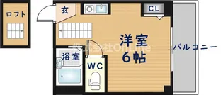 1Rの間取り画像