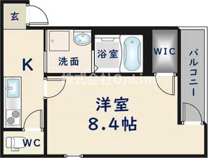 フジパレス放出Ⅵ番館【1階】の間取り