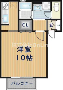 サンハイツ横沼【2階】の間取り