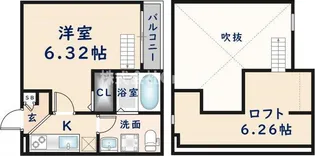 Noix Six【2階】の間取り