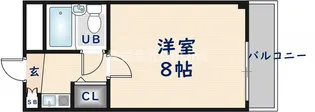 PALMIZIO花園Ⅱ【4階】の間取り