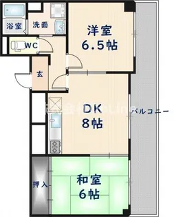 イスタナ・フセ【5階】の間取り