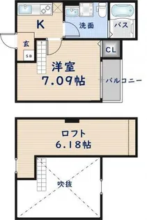 シャルマンコートⅢ【1階】の間取り
