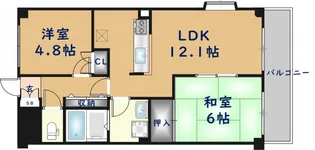 新風館【3階】の間取り