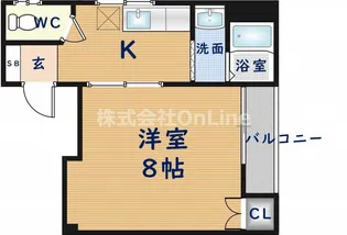 マンションエリーゼ【3階】の間取り