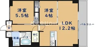ヴィルヌーブS・K・H【1階】の間取り