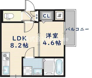 メゾン・プラスワン【1階】の間取り