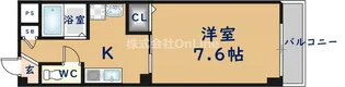 ハイツレバランス【2階】の間取り
