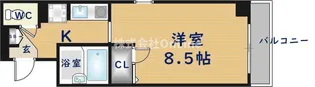 リアライズ近鉄八尾【2階】の間取り