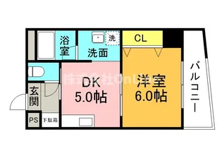モンテノーム【7階】の間取り