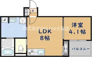 メゾン・プラスワン【2階】の間取り