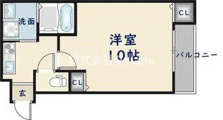 フジパレスJR長瀬【2階】の間取り