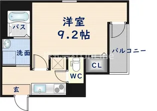 フジパレス河内花園Ⅲ番館【2階】の間取り