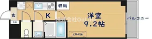 サンエスパシオ美園【6階】の間取り