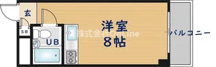 スクエアメゾン志紀【2階】の間取り