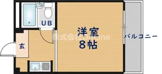 ベルメゾン1【2階】の間取り