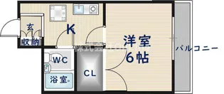 グレース北山本【3階】の間取り