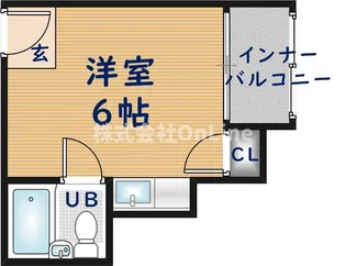 山田ビル【4階】の間取り