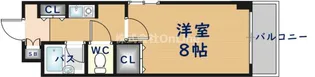 ダイヤモンドメゾン高井田【1階】の間取り