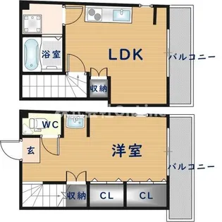 マンションコトブキの間取り