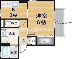 サンフェルティA棟【1階】の間取り