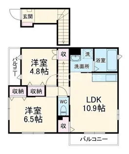amabile【2階】の間取り