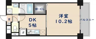 グランコートヒグチ【2階】の間取り