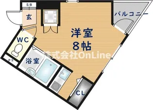 プティパレ【4階】の間取り