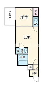 Muses花園本町【3階】の間取り