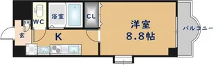 大阪府八尾市光町2丁目【マンション】の間取り
